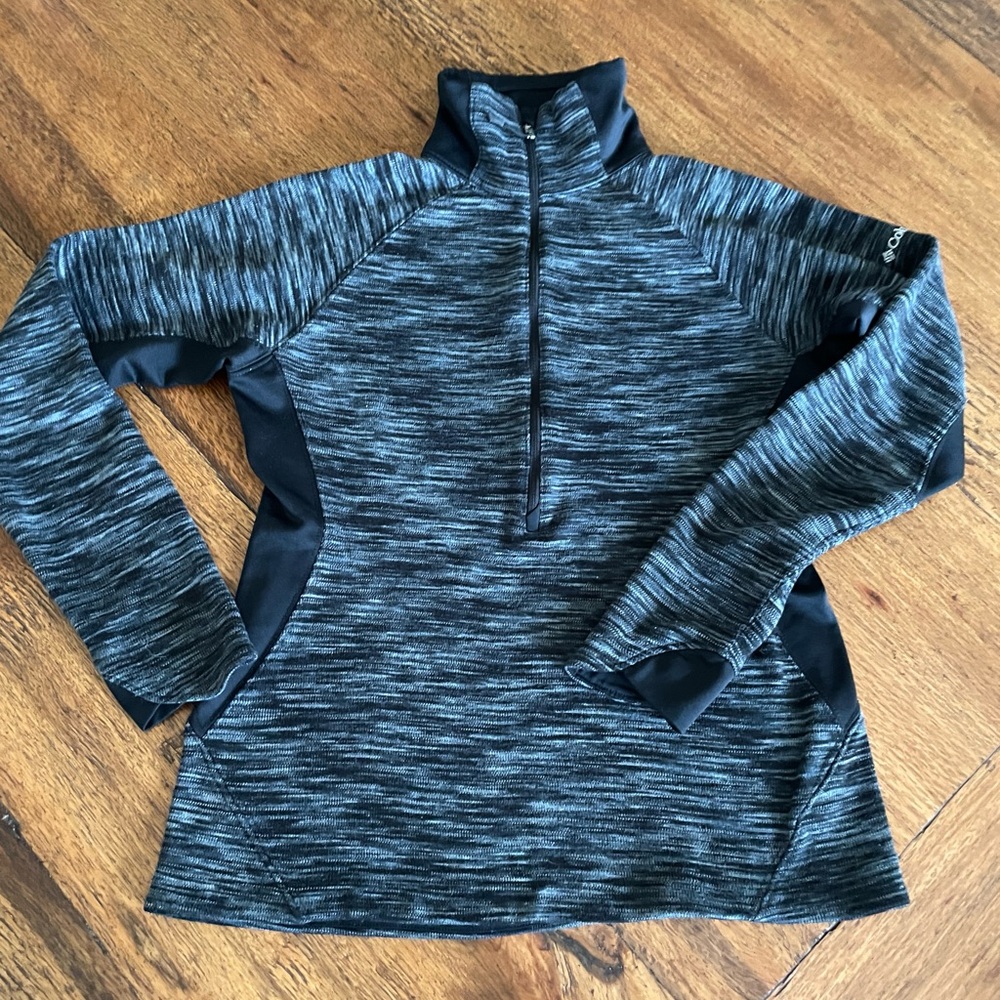 Columbia | Lightweight 1/2 Zip Pullover | Black Green Blue | Women’s Small